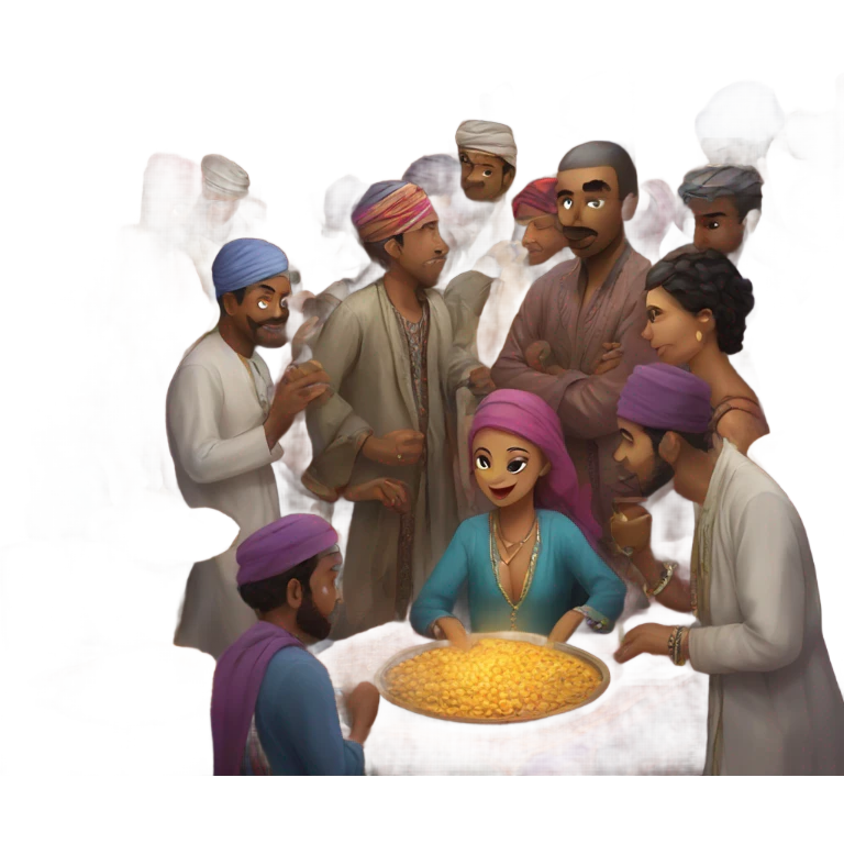 Moroccan night life emoji