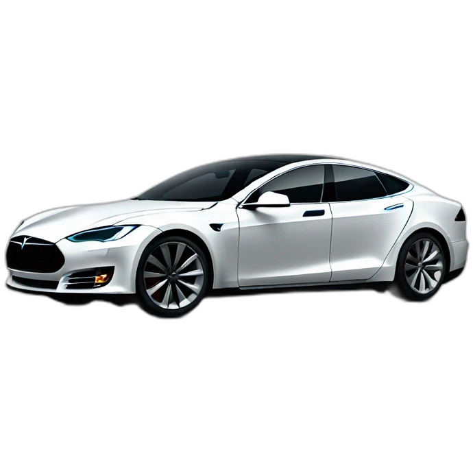 Tesla Model S emoji
