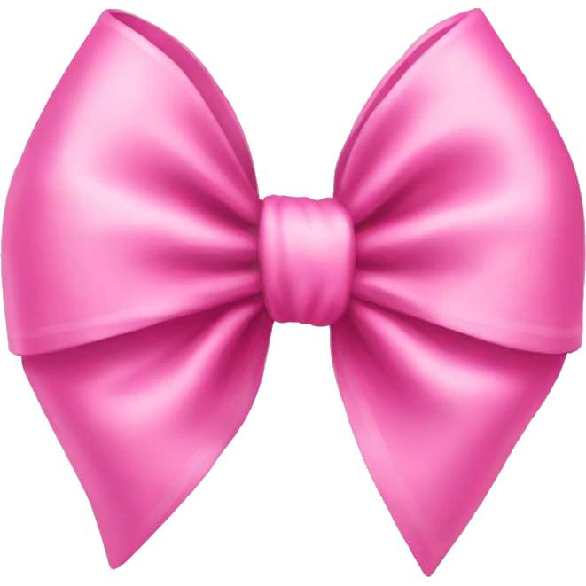 Pink bow  emoji