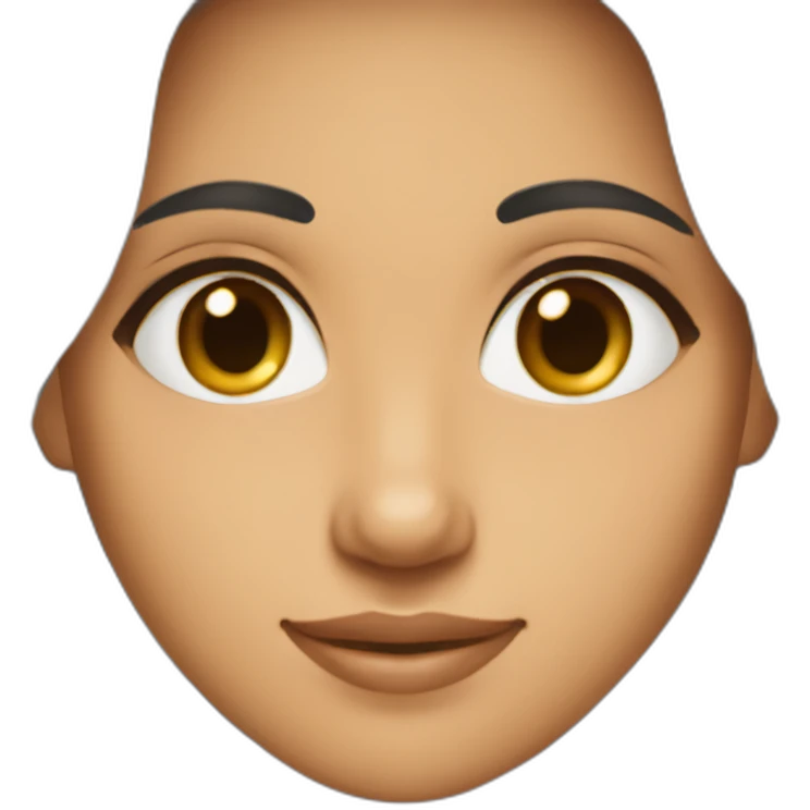 Jewish girl longhair with ophthalmologist tanned skin Arabic boy emoji