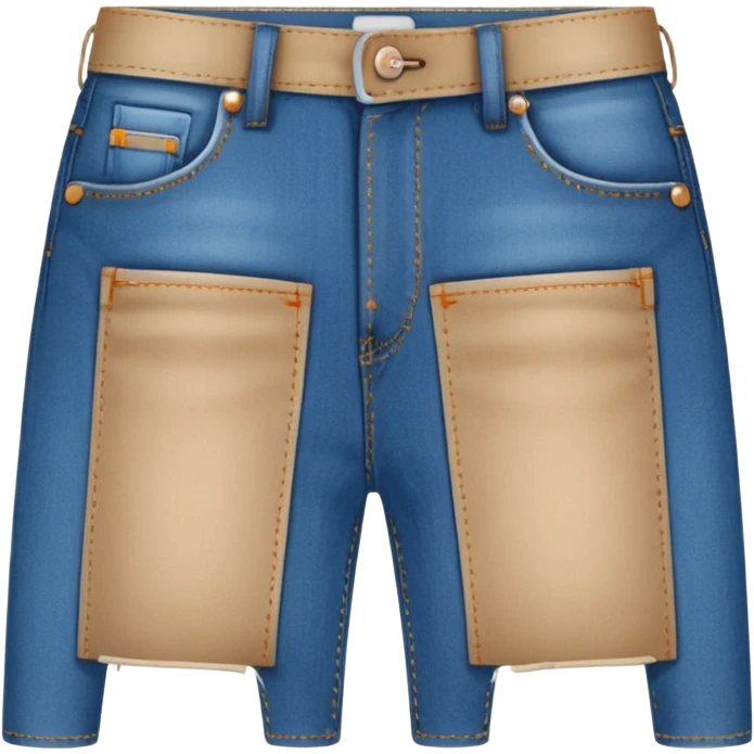 a creative clothing maker making a jeans  emoji