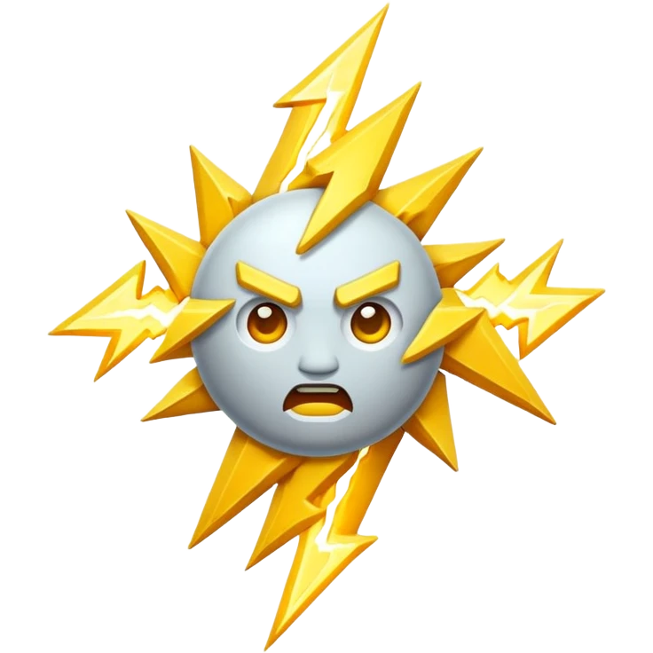 zeus's lightning emoji