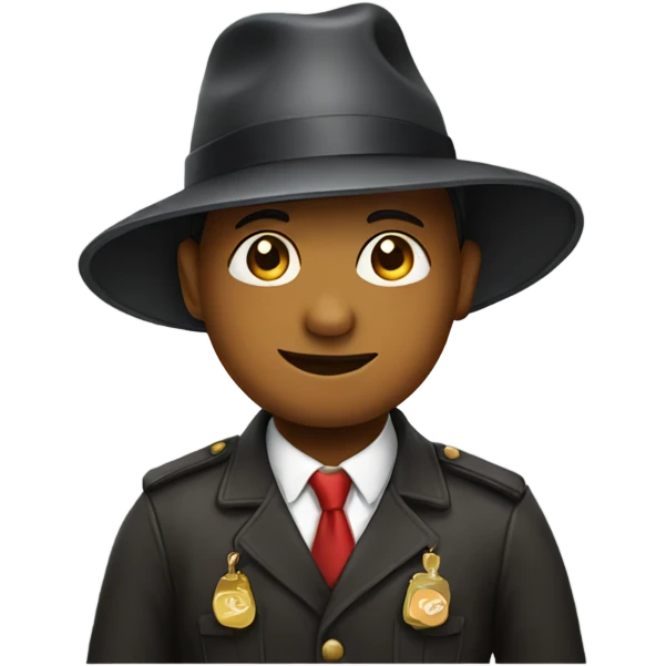 Person with hat emoji
