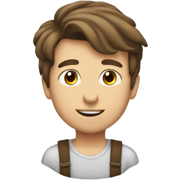 Gay kiss brown hair older white younger white emoji