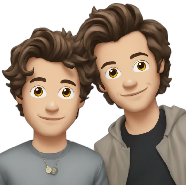 Harry styles and louis tomlinson emoji