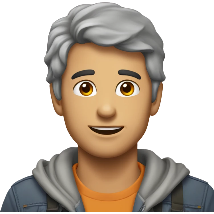 Собака с курицей emoji