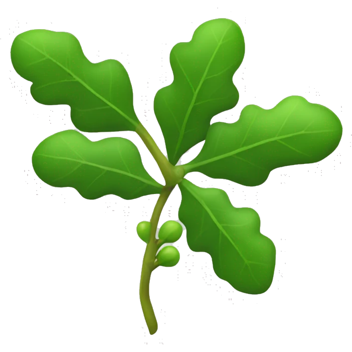 Mistletoe emoji