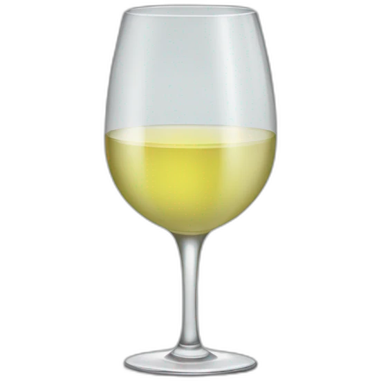 glass white wine emoji