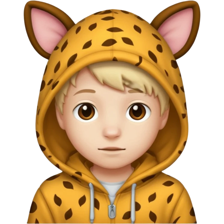 Animal Hoodie Kid emoji