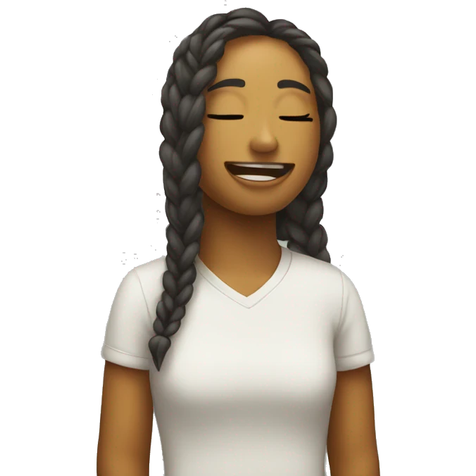 Emoji respirando em paz  emoji