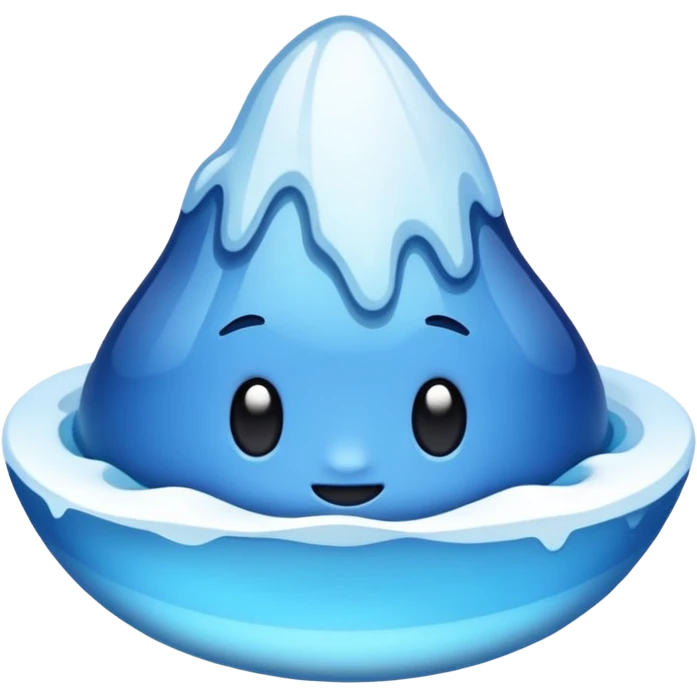 Сделай эмодзи кубик льда 🧊, с названием ICELAND emoji