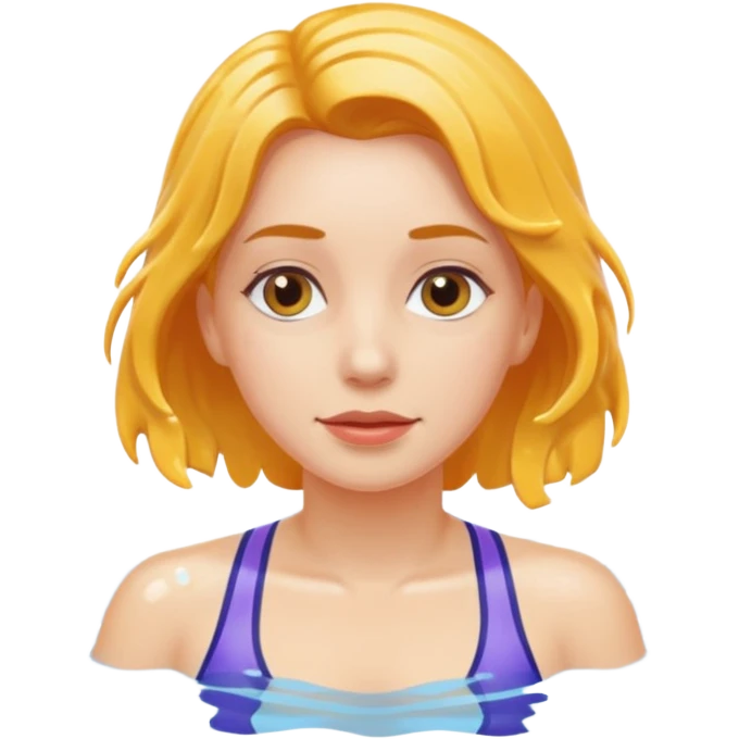 Swimming lady emoji