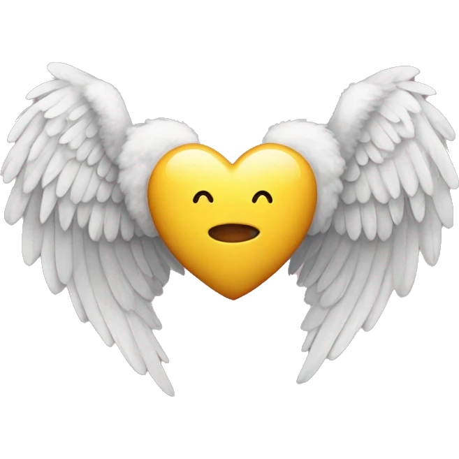 heart with angel wings emoji