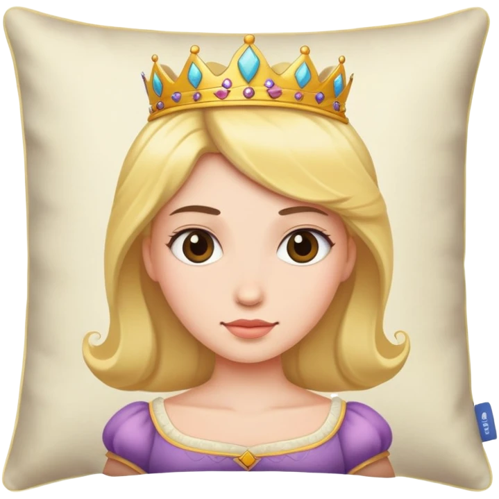 A pillow princess emoji