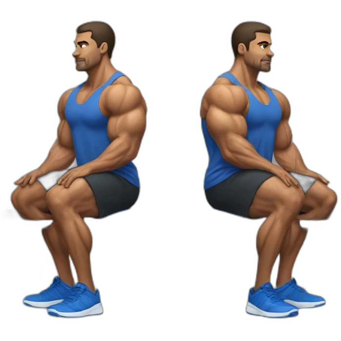 Man bench musculation emoji