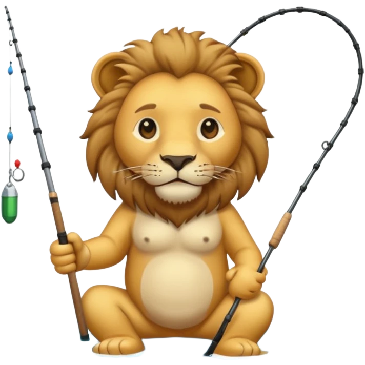 lion fishing emoji