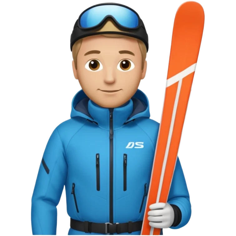  Ski man emoji