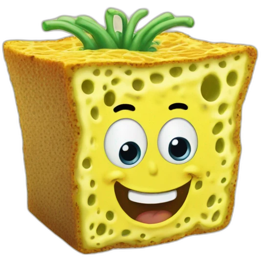 sponge bob square roots emoji
