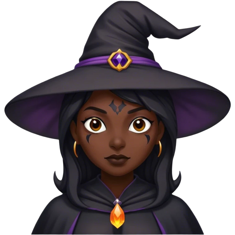 Black witch  emoji