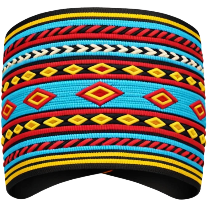 Zulu traditional head band (umqhele) emoji