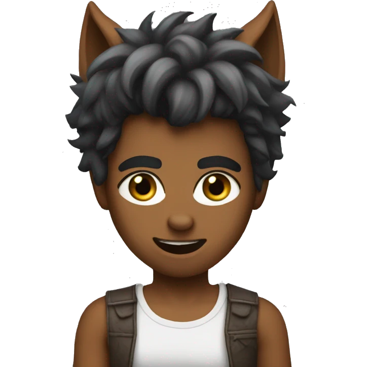 werewolf in crop top emoji