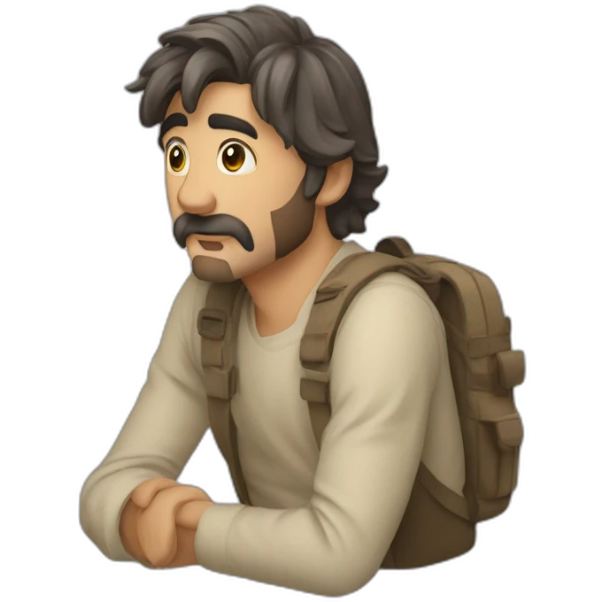 Yakışıklı güvenlik  emoji