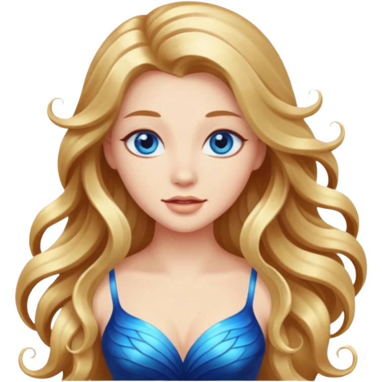 Beautiful siren emoji