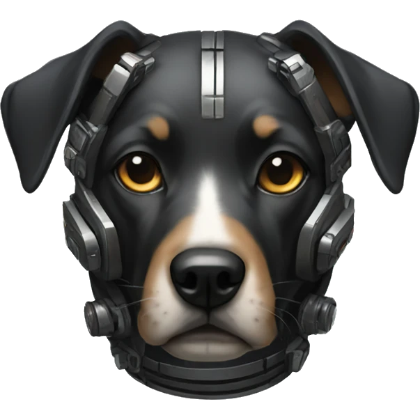 dog cyberpunk emoji