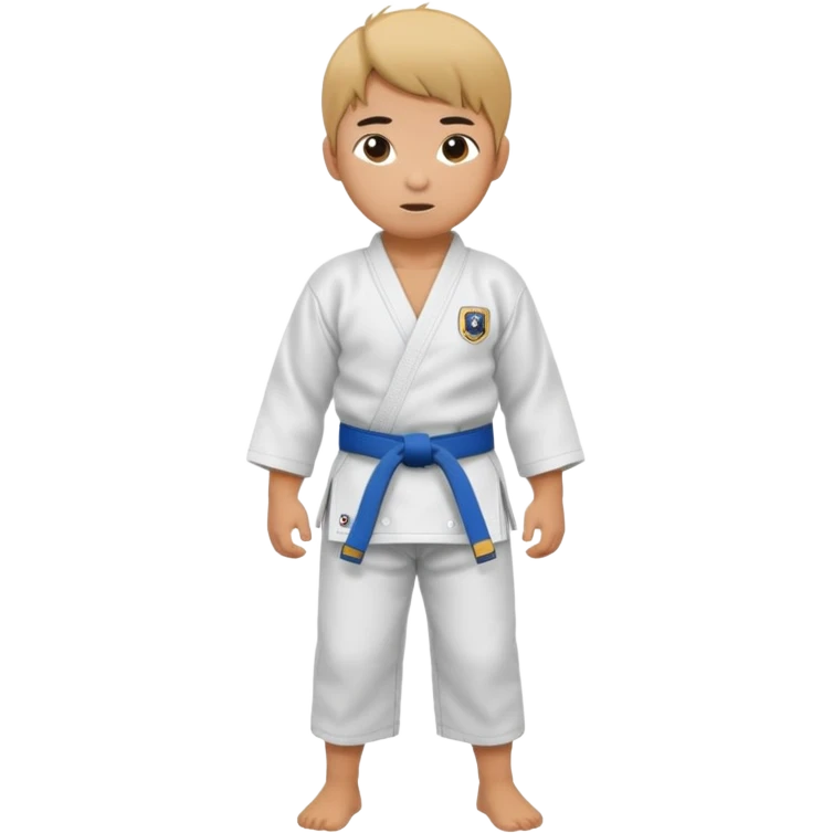 judo kid full body emoji