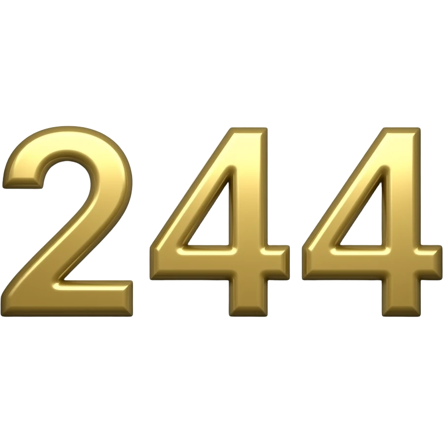 244 emoji