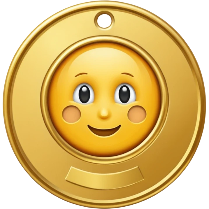 gold 1st place medal emoji