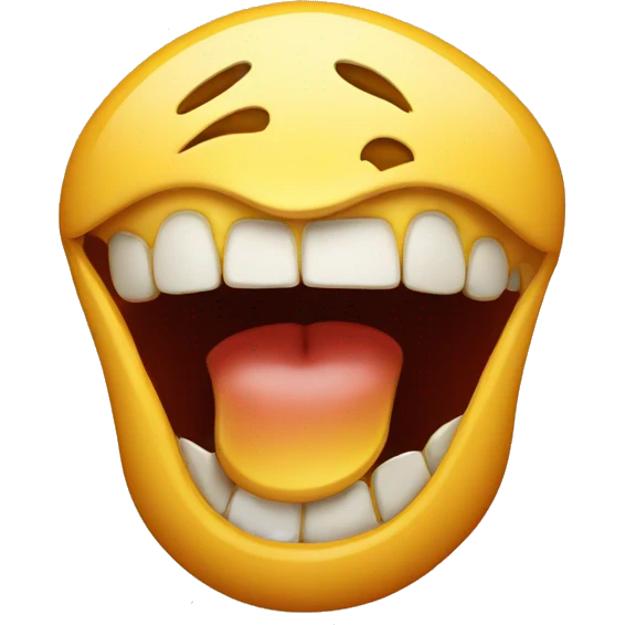 Chupachups in the mouth emoji