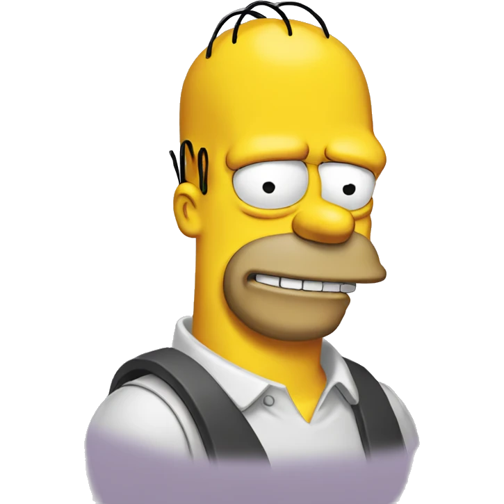 Homer simpson emoji