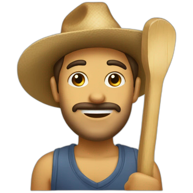 Fontanero - paleta - obrero emoji