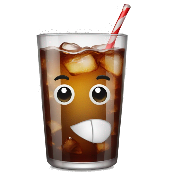 glass of cola emoji