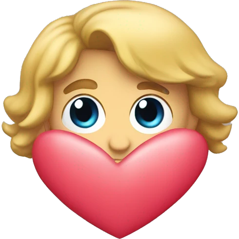 an investigator inside a love heart that says AML emoji