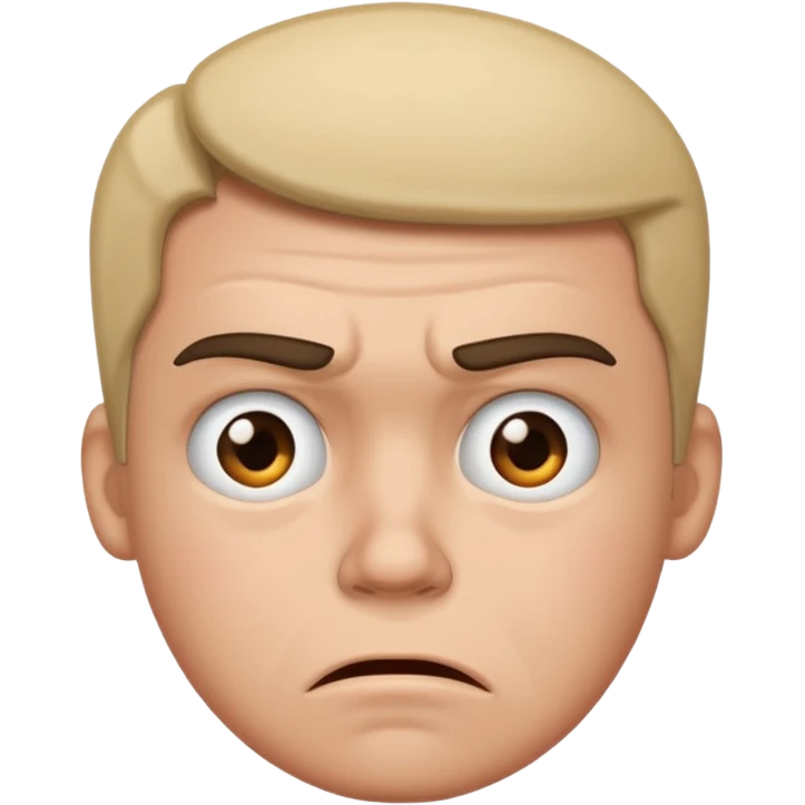 Ich bin sehr genervt emoji