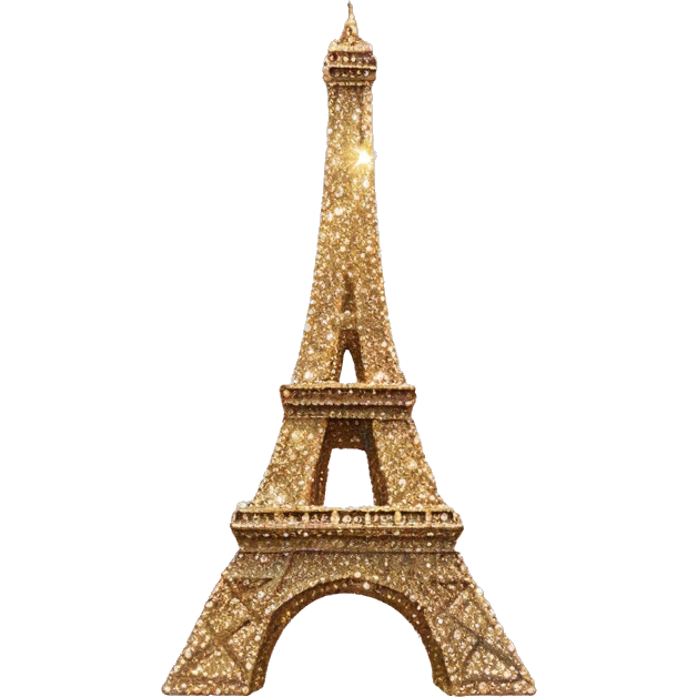 sparkling eiffel tower emoji