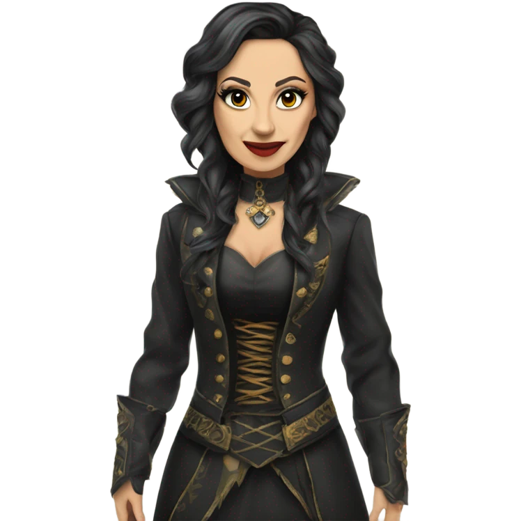 Tatiana Shmayluk de Jinjer , costume de scène emoji