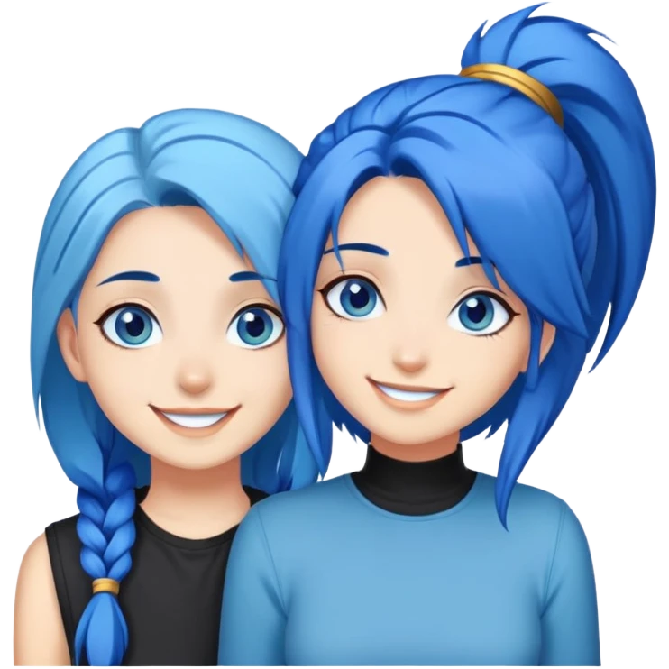 Jinx and isha from arcane emoji