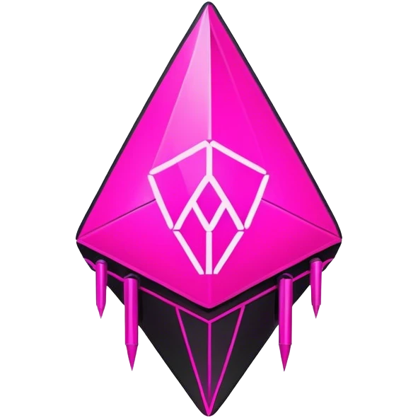neon pink cyberpunk plumbob emoji