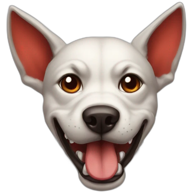 devil dog emoji