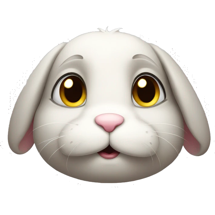 Sad bunny  emoji