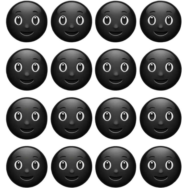 Black emoji emoji