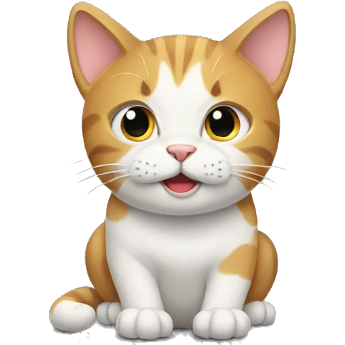 cat with rizz emoji