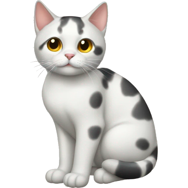 Gato de espalda emoji
