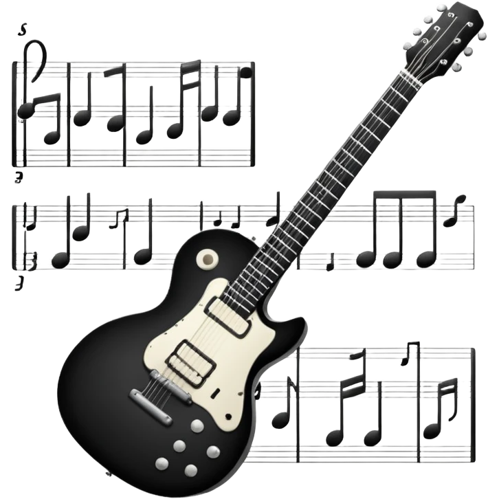 Guitar Tabulatur emoji