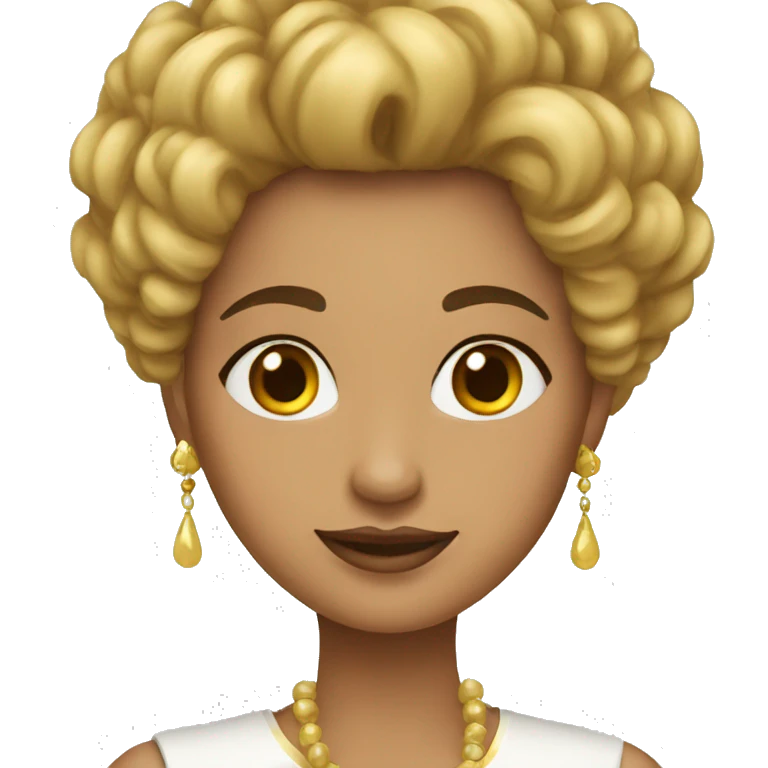 abogada mujer elegante  emoji