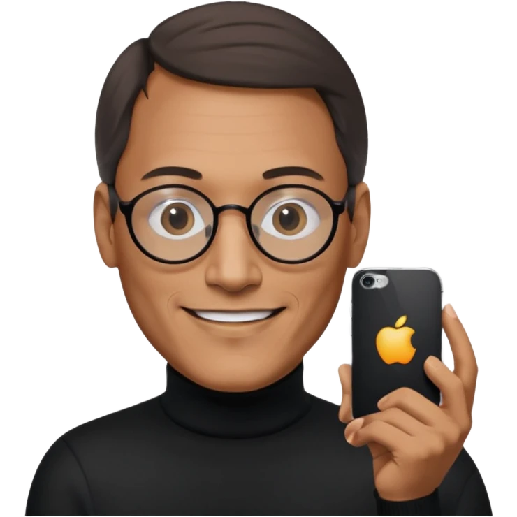 create a founder mode emoji like steve jobs

 emoji