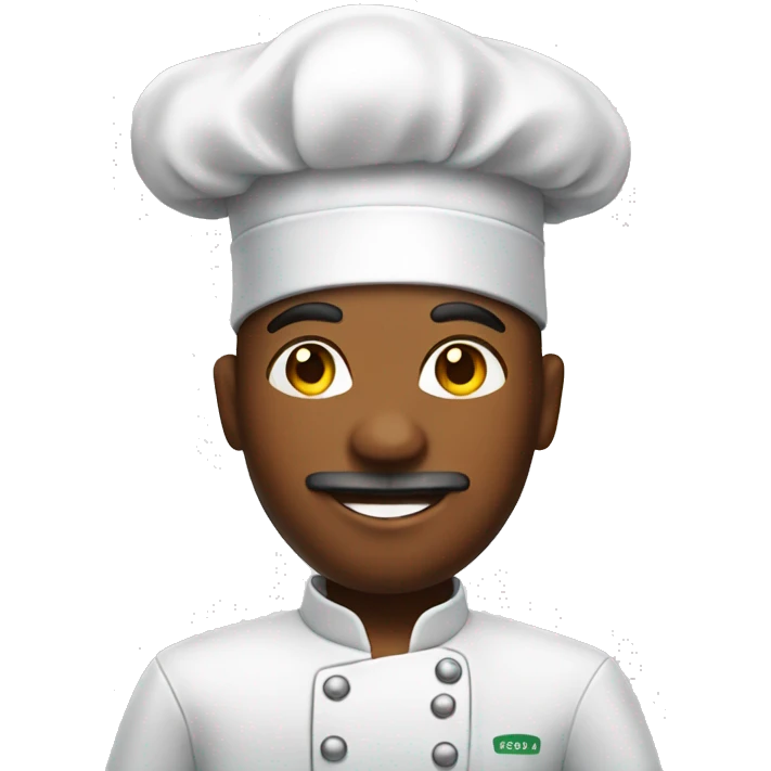 chef with sparkle emoji